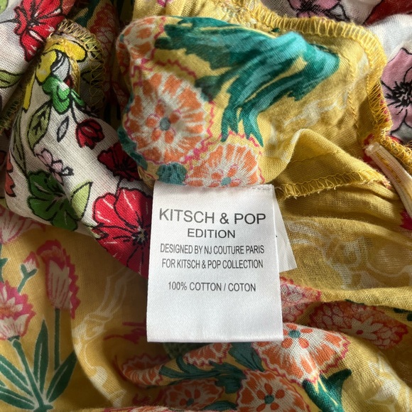 Kitsch & Pop Cropped top blouse - Picture 7 of 8